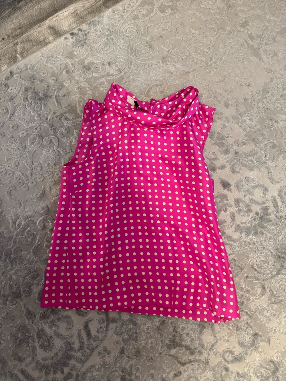 Jcrew silk top size 8